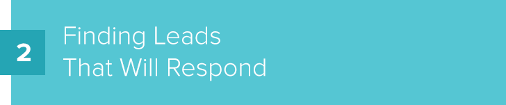 Finding leads that will respond