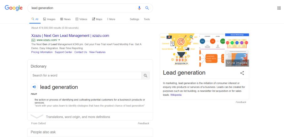 Lead generation