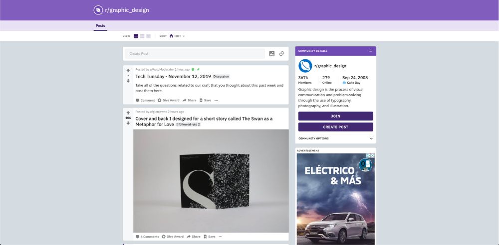 graphic-design subreddit